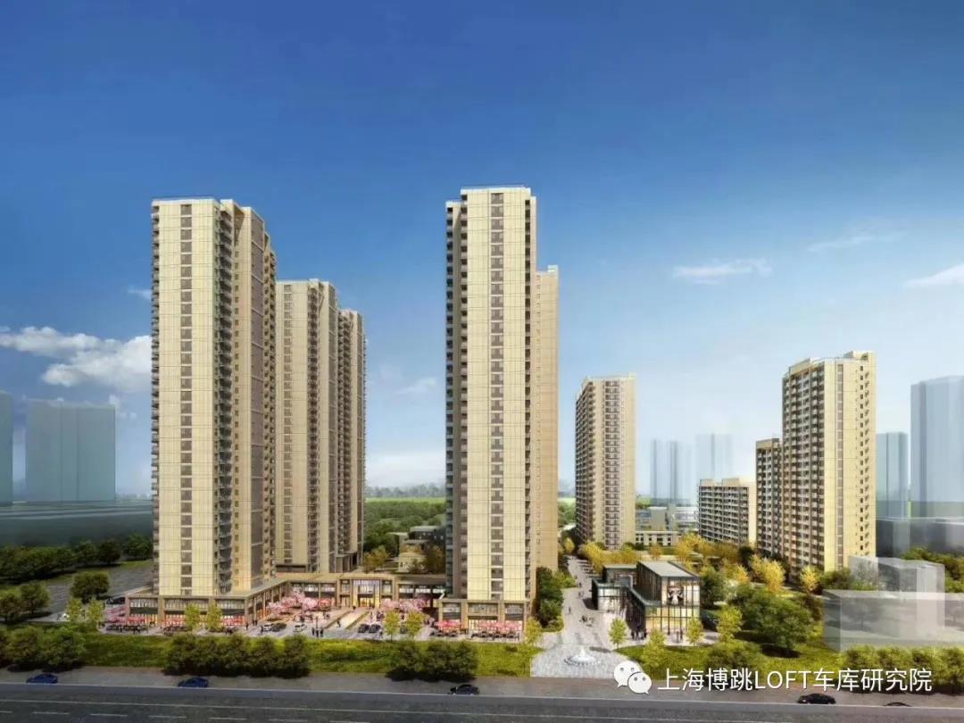 黔西南采用了LOFT车库武汉当代集团春风十里项目现已结构封顶！
